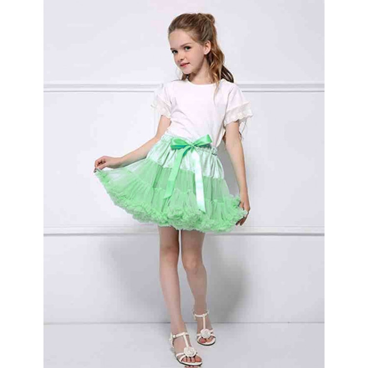 Φούστα Παιδική tutu - Πράσινο Αβοκάντο
