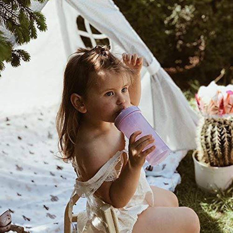 Twistshake Κύπελλο Μίξερ Φρούτων Kid Cup 360ml 12+ m Μωβ