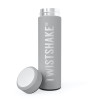 Twistshake hot or cold bottle 420ml Pastel Grey