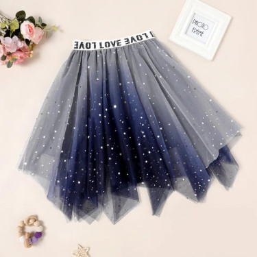 Φούστα Glitter Design - Μπλε