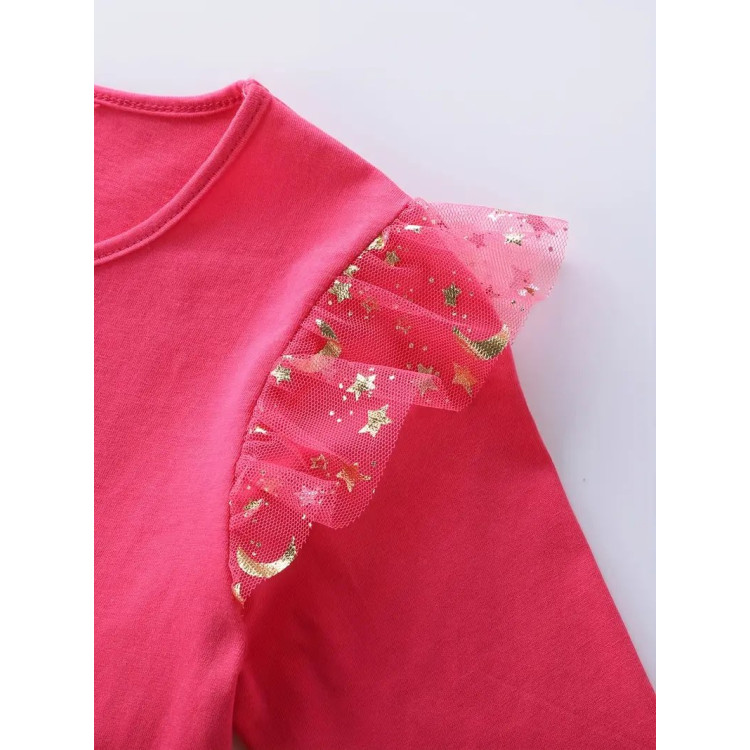 Καθημερινό Παιδικό Φορεματάκι unicorn - Ροζ