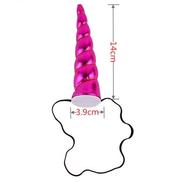 Αξεσουάρ για τα μαλλιά Unicorn Ροζ