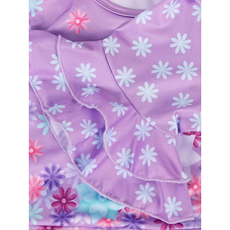 Παιδική στολή Μωβ Princess Flower με αξεσουάρ