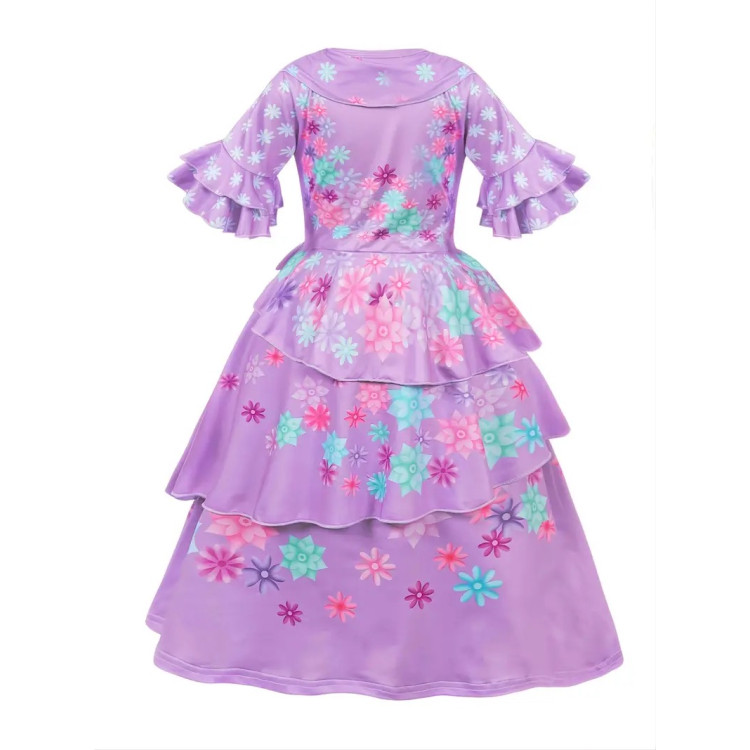 Παιδική στολή πριγκίπισσα των λουλουδιών με κορδέλα για τα μαλλία