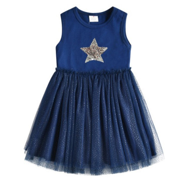 Παιδικό Φορεματάκι Γκρι Αστέρι