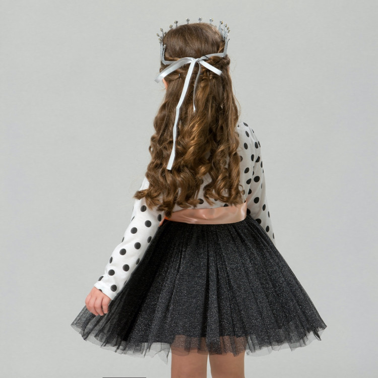 Παιδικό Φορεματάκι πουά Άσπρο