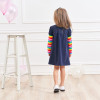 Παιδικό Φορεματάκι Καθημερινό Μπλε Πεταλουδίτσα