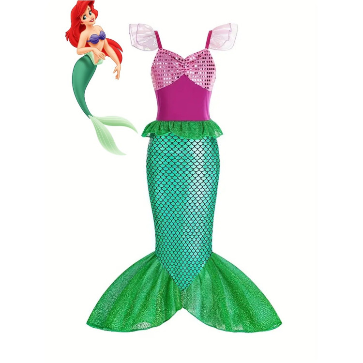 Παιδική στολή πριγκίπισσα γοργόνα