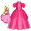 Παιδική στολή Πριγκίπισσα Peach - Ροζ