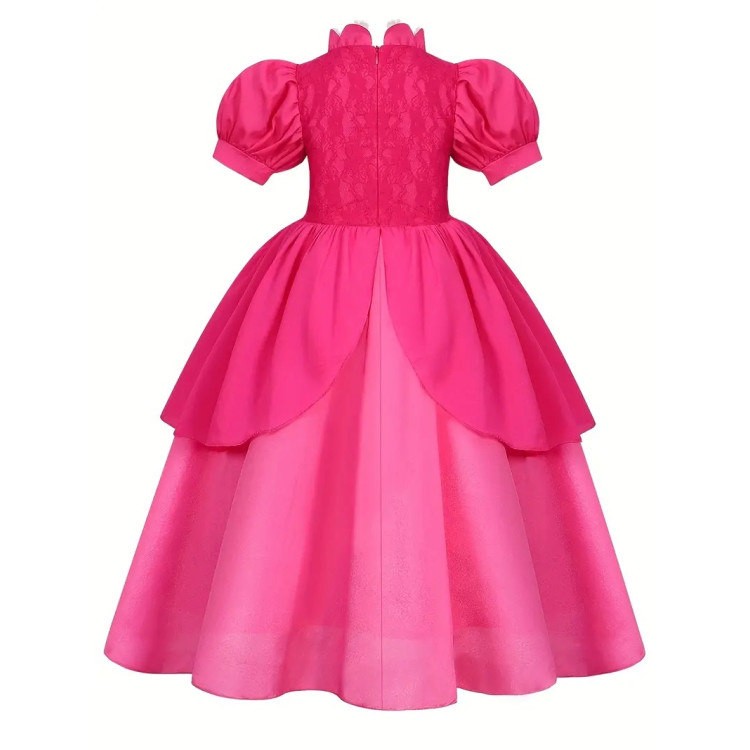 Παιδική στολή Πριγκίπισσα Peach - Ροζ