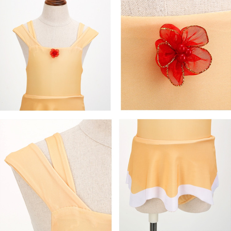 Πριγκίπισσα Μπελ μαγιό παιδικό  - Κίτρινο