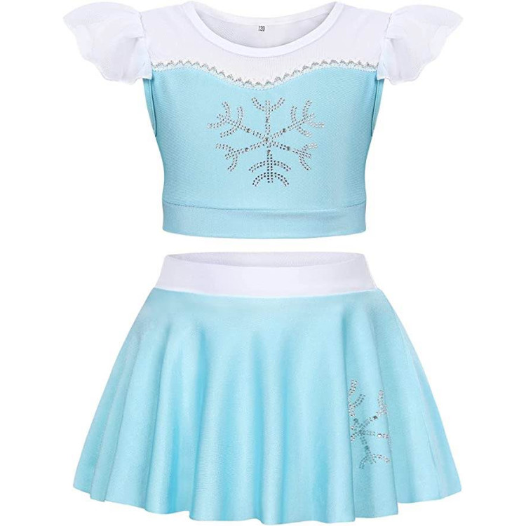 Πριγκίπισσα Frozen παιδικό μαγιό - Γαλάζιο Πριγκίπισσα Frozen παιδικό μαγιό - Γαλάζιο