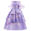 Παιδική στολή  σε Μωβ Princess Flower