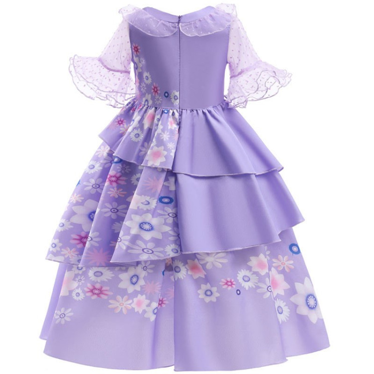 Παιδική στολή  σε Μωβ Princess Flower